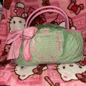 Juicy Couture Retro Green Juicy Tale Bowler
